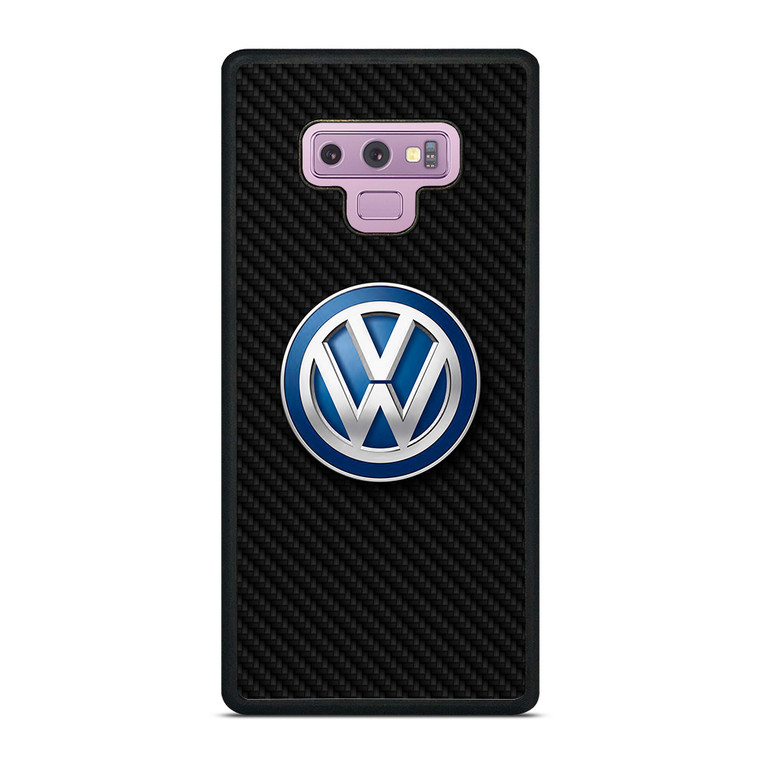 VOLKSWAGEN MOTOR CARBON FIBER Samsung Galaxy Note 9 Case Cover
