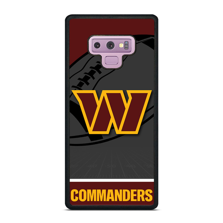 WASHINGTON COMMANDERS NFL TEAM Samsung Galaxy Note 9 Case Cover