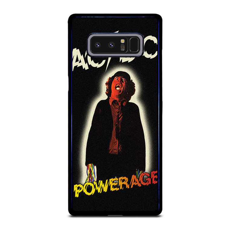 ACDC ROCK BAND POWERAGE Samsung Galaxy Note 8 Case Cover