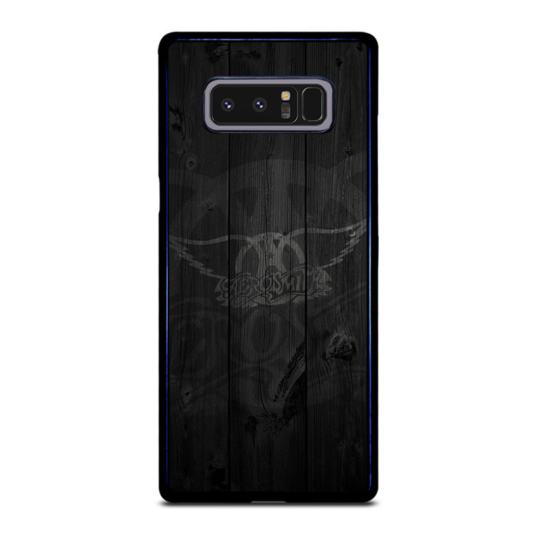 AEROSMITH ROCK BAND WOODEN LOGO Samsung Galaxy Note 8 Case Cover