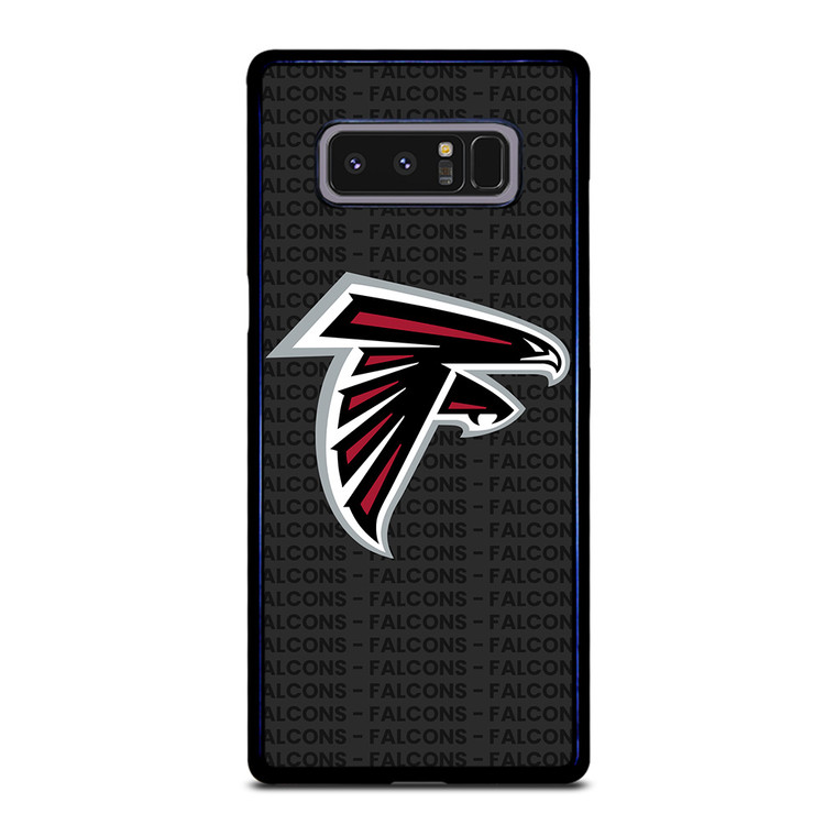 ATLANTA FALCONS FOOTBALL TEXT Samsung Galaxy Note 8 Case Cover ATLANTA FALCONS FOOTBALL TEXT Samsung Galaxy Note 8 Case Cover