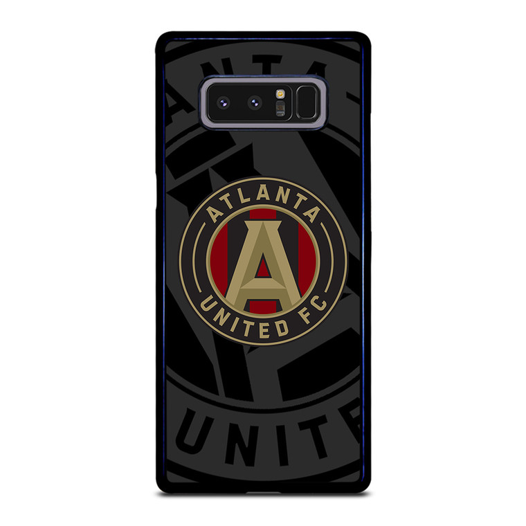 ATLANTA UNITED FC MLS BLACK Samsung Galaxy Note 8 Case Cover
