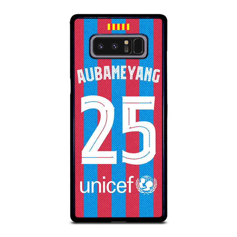 AUBAMEYANG 25 FC BARCELONA 2022 Samsung Galaxy Note 8 Case Cover
