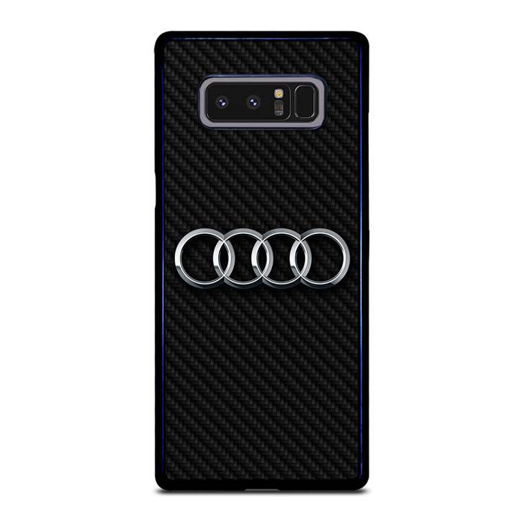 AUDI MOTOR CARBON FIBER Samsung Galaxy Note 8 Case Cover
