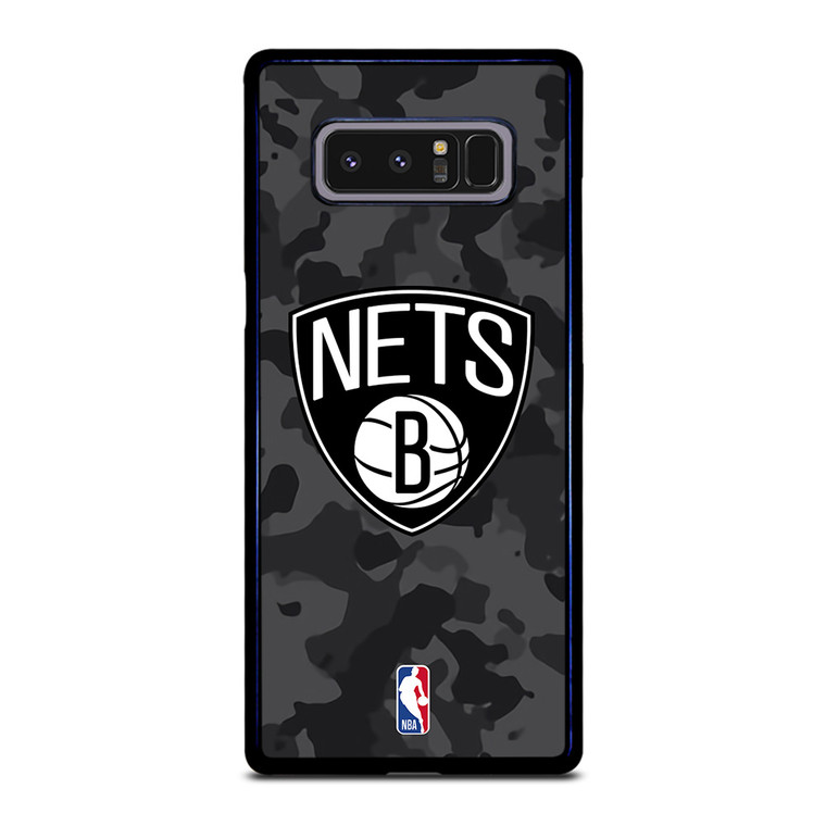 BROOKLYN NETS BLACK CAMO Samsung Galaxy Note 8 Case Cover