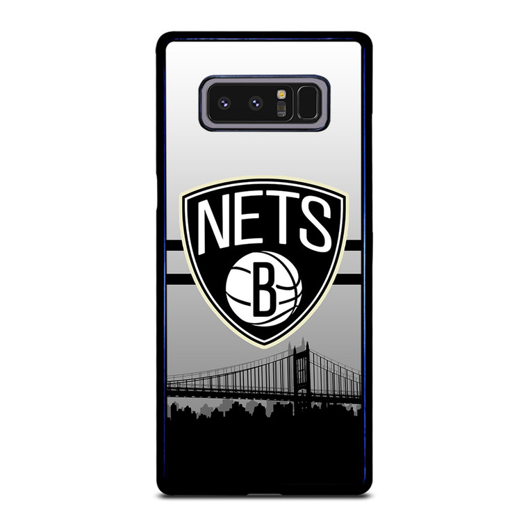 BROOKLYN NETS NBA SKYLINE Samsung Galaxy Note 8 Case Cover