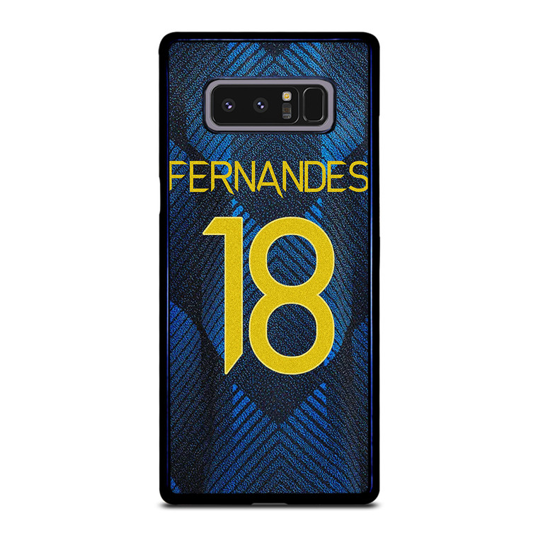 BRUNO FERNANDES MANCHESTER UNITED JERSEY Samsung Galaxy Note 8 Case Cover
