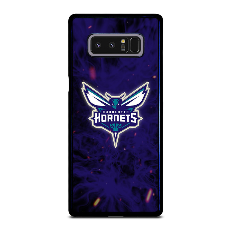 CHARLOTTE HORNETS BASKETBALL NBA FIRE Samsung Galaxy Note 8 Case Cover