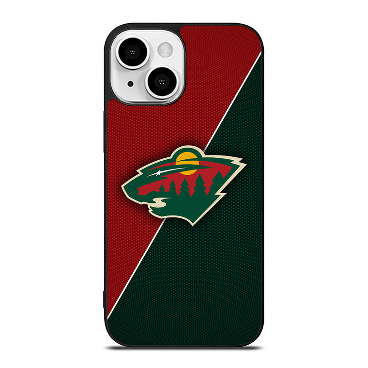 MINNESOTA WILD NHL HOCKEY LOGO iPhone 13 Mini Case Cover MINNESOTA WILD NHL HOCKEY LOGO iPhone 13 Mini Case Cover