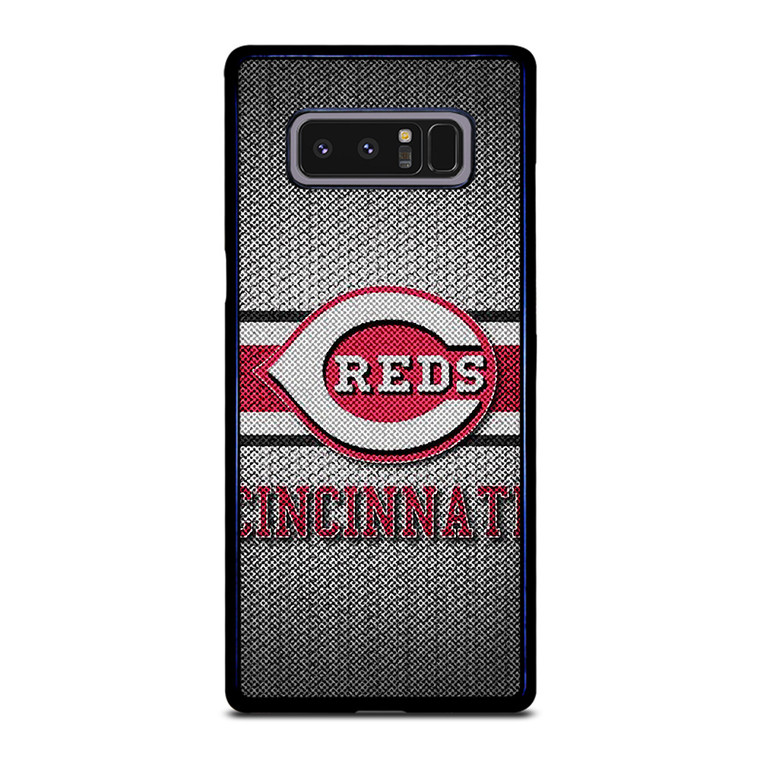 CINCINNATI RED MLB BASEBALL METAL Samsung Galaxy Note 8 Case Cover