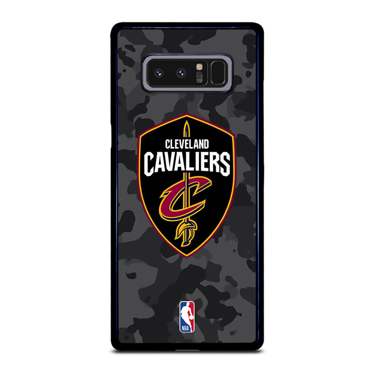 CLEVELAND CAVALIERS BLACK CAMO Samsung Galaxy Note 8 Case Cover