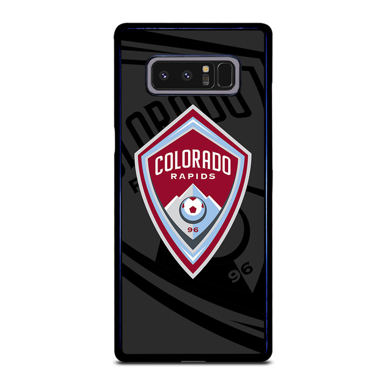 COLORADO RAPIDS MLS BLACK Samsung Galaxy Note 8 Case Cover