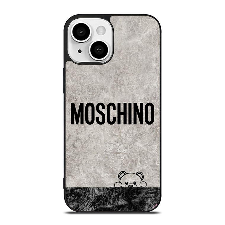 MOSCHINO BEAR HIDING iPhone 13 Mini Case Cover