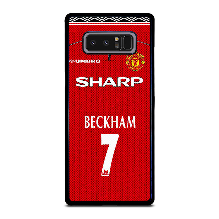 DAVID BECKHAM MANCHESTER UNITED 98 Samsung Galaxy Note 8 Case Cover