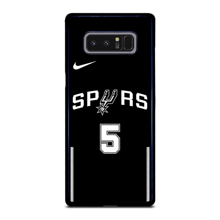 DEJOUNTE MURRAY SAN ANTONIO SPURS NIKE NBA 2021-22 Samsung Galaxy Note 8 Case Cover