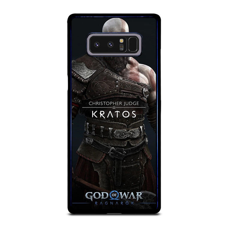 GOD OF WAR RAGNAROK KRATOS CHRISTOPHER JUDGE Samsung Galaxy Note 8 Case Cover