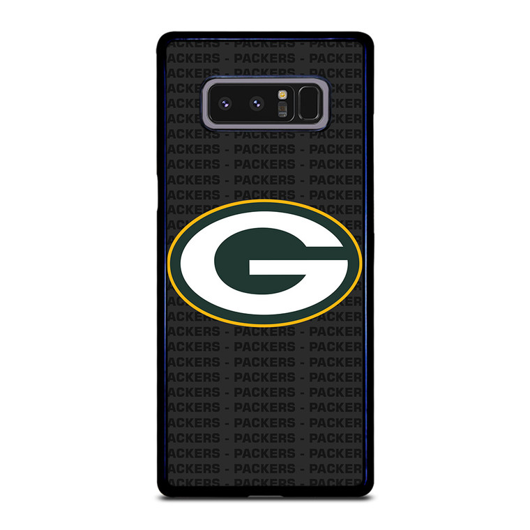 GREEN BAY PACKERS FOOTBALL TEXT Samsung Galaxy Note 8 Case Cover