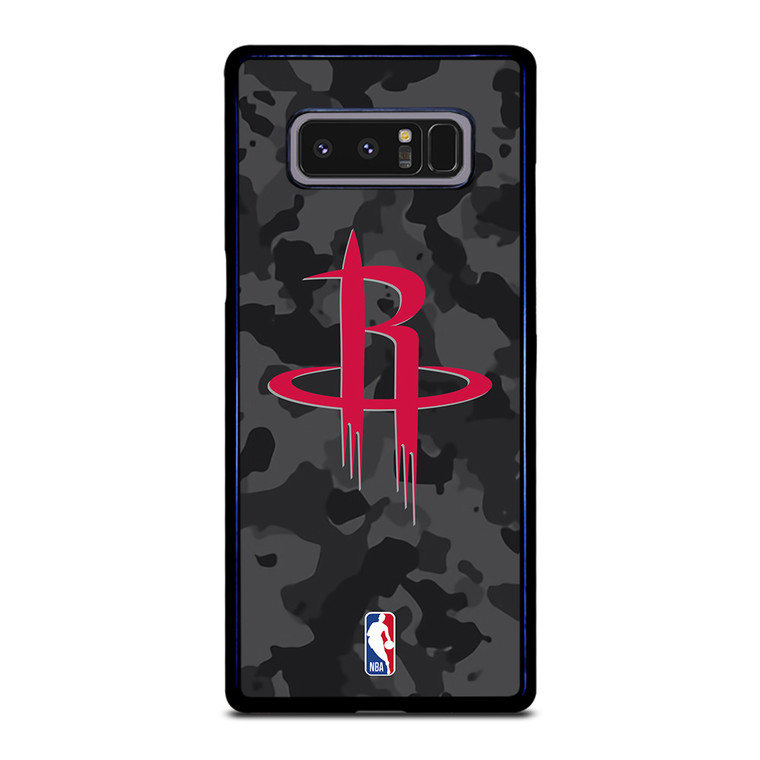 HOUSTON ROCKETS BLACK CAMO Samsung Galaxy Note 8 Case Cover