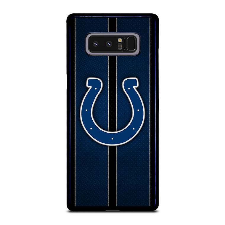 INDIANAPOLIS COLTS NFL METAL STRIPE Samsung Galaxy Note 8 Case Cover