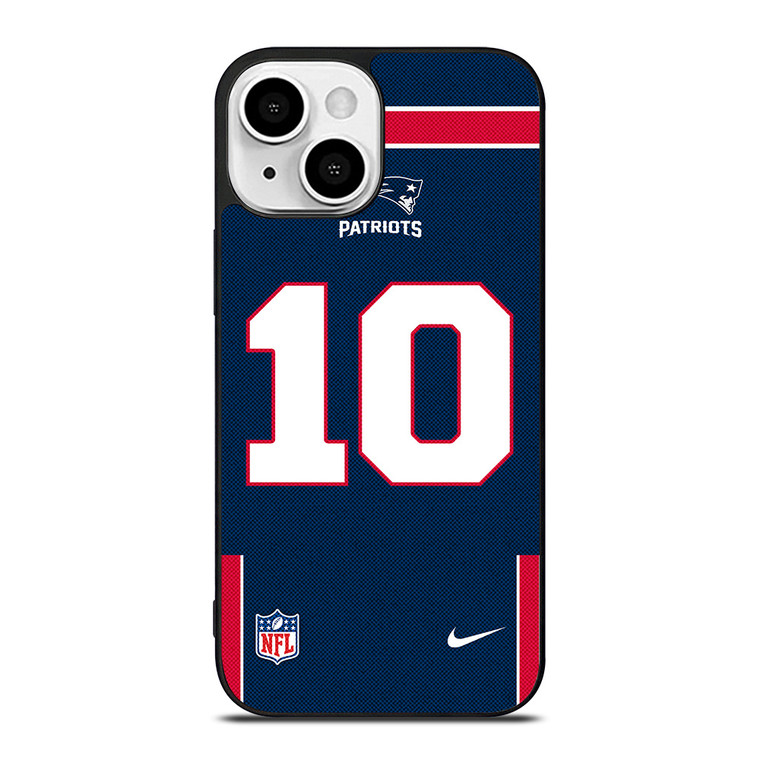 NEW ENGLAND PATROTS MAC JONES 10 NFL NIKE iPhone 13 Mini Case Cover