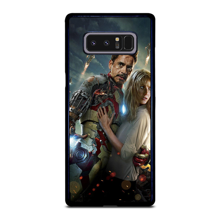 IRON MAN TONY STARK AND PEPPER Samsung Galaxy Note 8 Case Cover