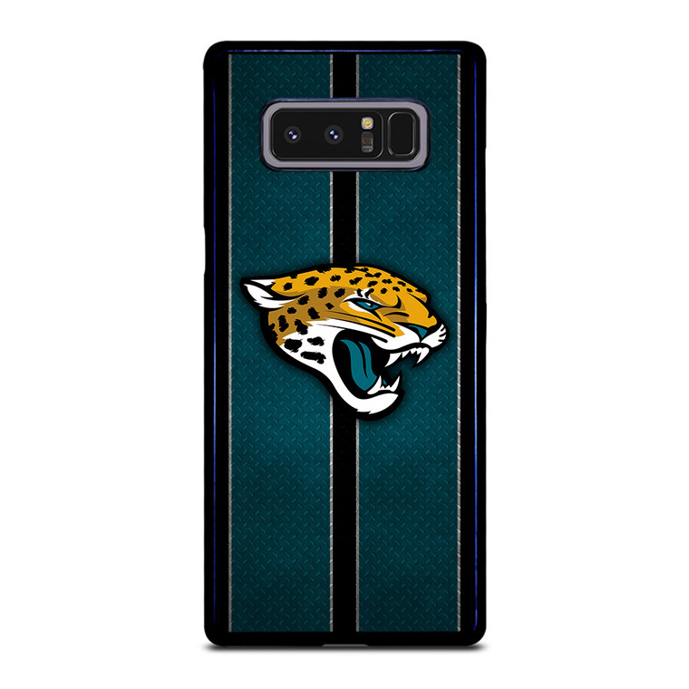 JACKSONVILLE JAGUARS NFL METAL STRIPE Samsung Galaxy Note 8 Case Cover