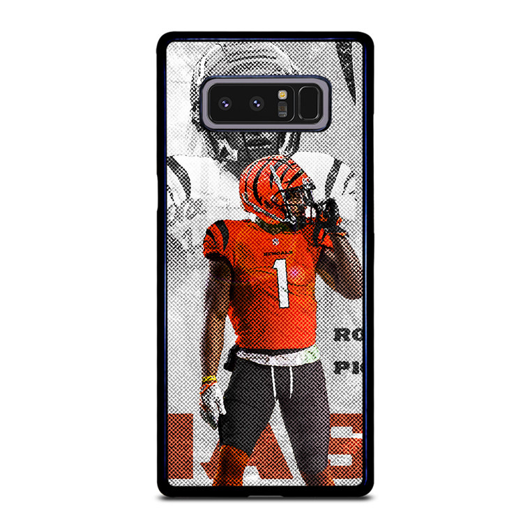 JAMARR CHASE CINCINNATI BENGALS NFL FOOTBALL Samsung Galaxy Note 8 Case Cover