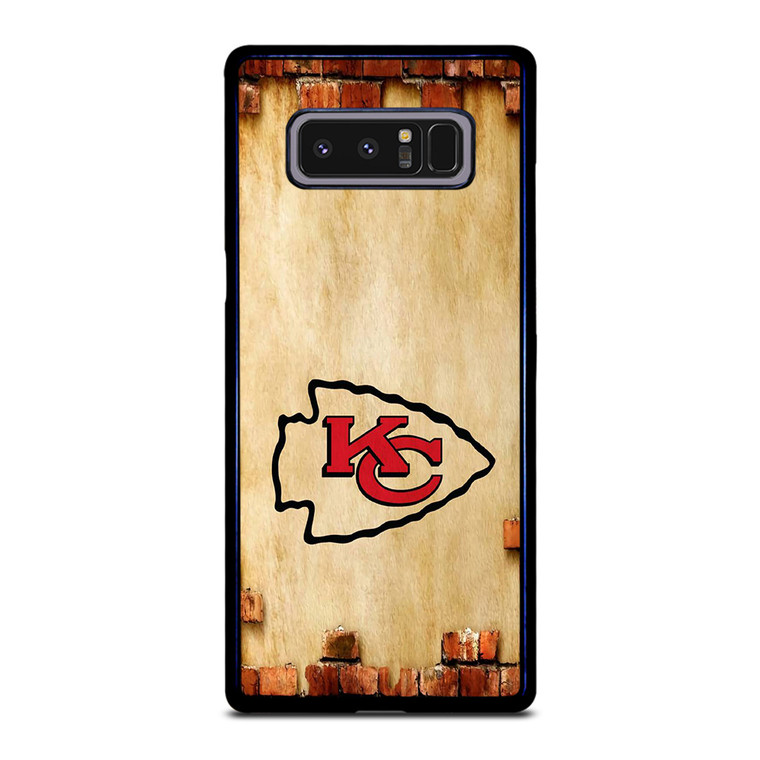 KANSAS CITY CHIEFS NFL FOOTBALL BRICKED Samsung Galaxy Note 8 Case Cover