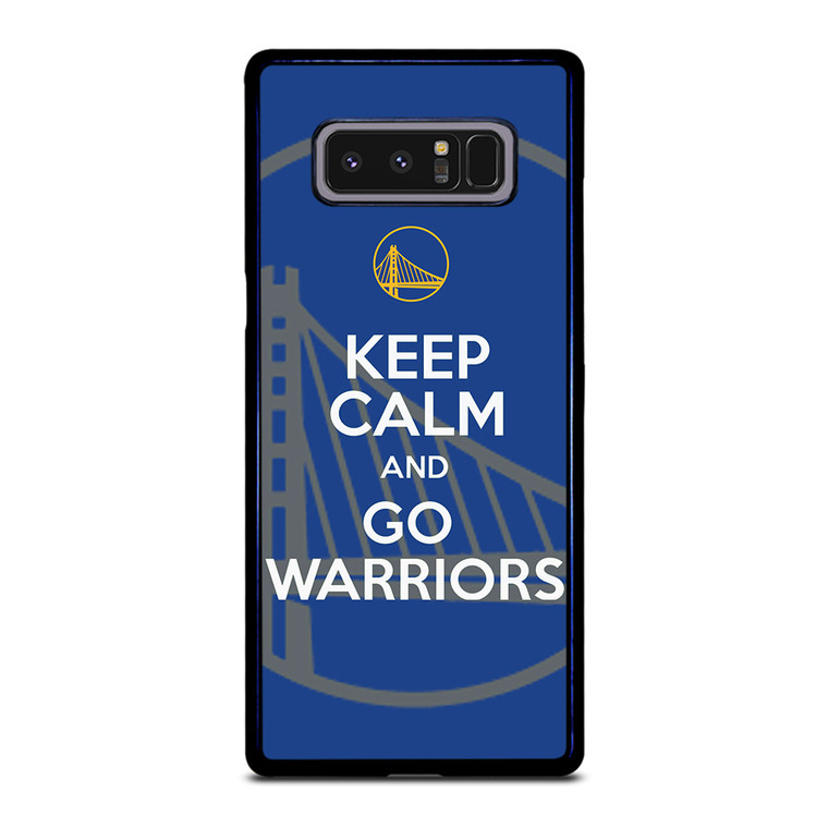 KEEP CALM AND GO GOLDEN STATE WARRIORS Samsung Galaxy Note 8 Case Cover