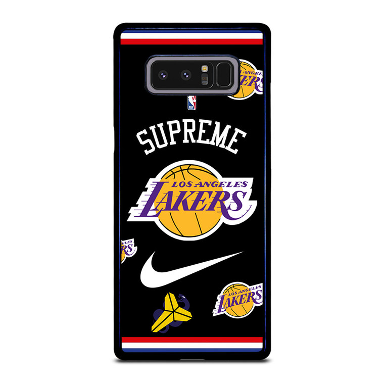 LA LAKERS NBA X SUPREME NIKE Samsung Galaxy Note 8 Case Cover
