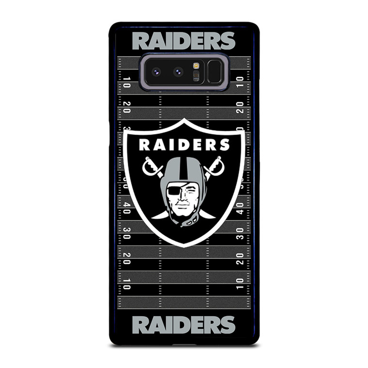 LAS VEGAS RAIDERS FOOTBALL FIELD Samsung Galaxy Note 8 Case Cover