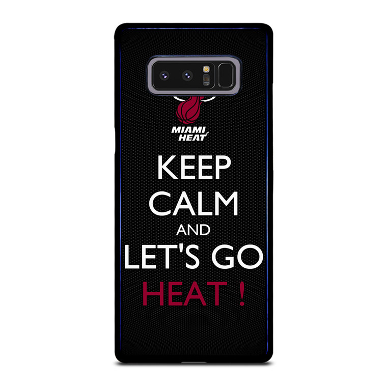 LETS GO MIAMI HEAT NBA BASKETBALL 2 Samsung Galaxy Note 8 Case Cover