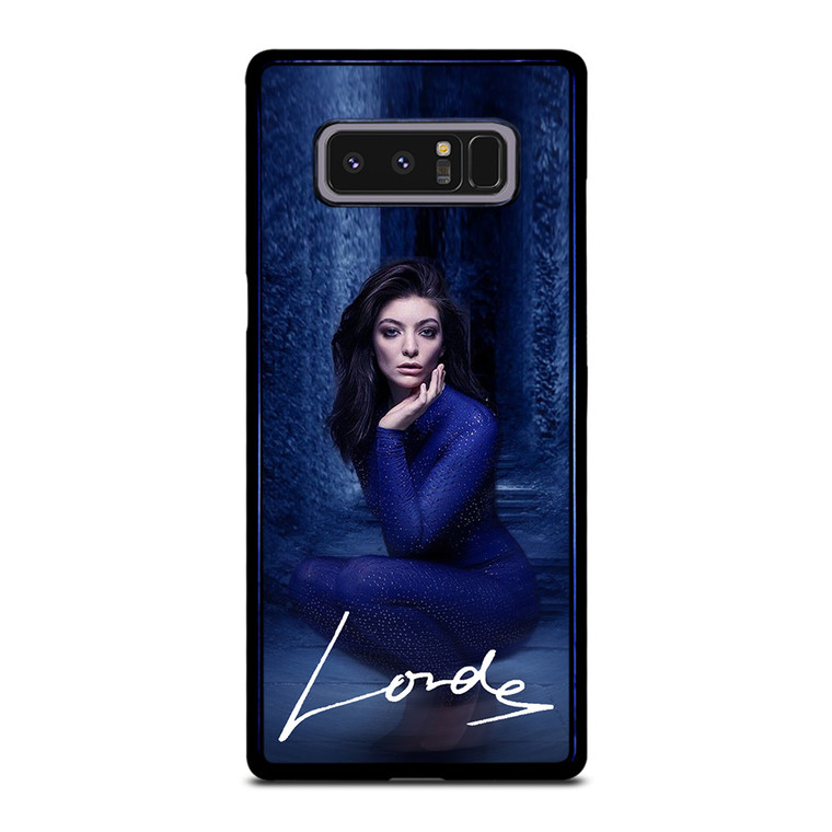 LORDE NEW ZEALAND SINGER Samsung Galaxy Note 8 Case Cover
