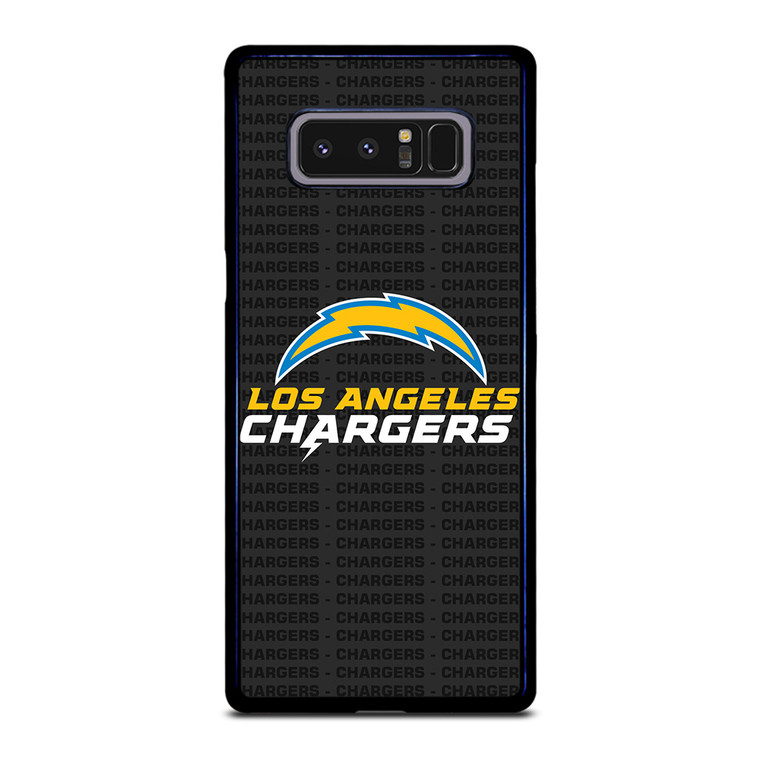 LOS ANGELES CHARGERS FOOTBALL TEXT Samsung Galaxy Note 8 Case Cover