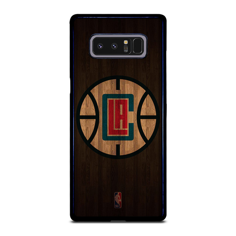 LOS ANGELES CLIPPERS BASKETBALL COURT NBA Samsung Galaxy Note 8 Case Cover