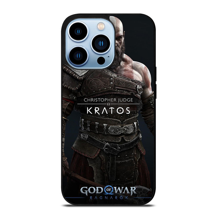 GOD OF WAR RAGNAROK KRATOS CHRISTOPHER JUDGE iPhone 13 Pro Max Case Cover