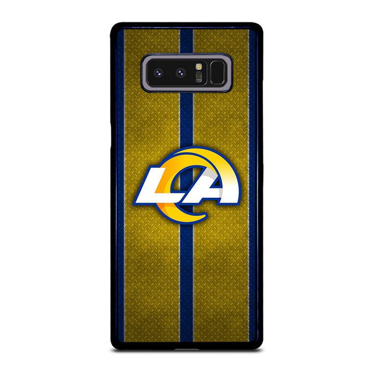 LOS ANGELES RAMS NFL METAL STRIPE Samsung Galaxy Note 8 Case Cover