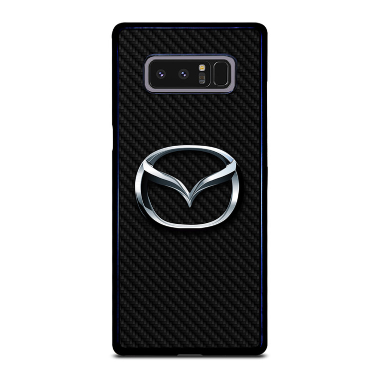MAZDA MOTORS CARBON FIBER Samsung Galaxy Note 8 Case Cover