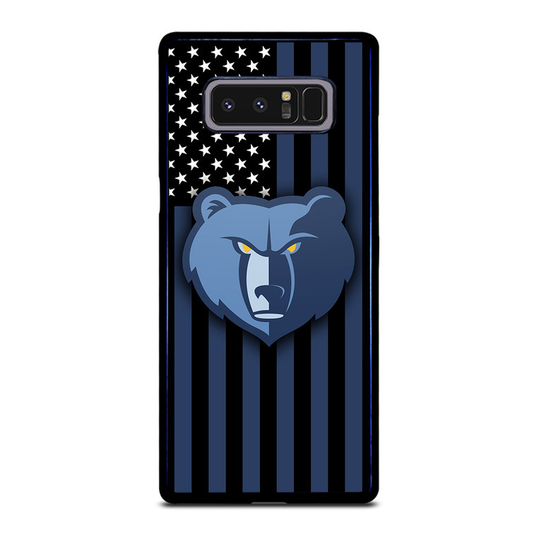 MEMPHIS GRIZZLIES NBA USA FLAG Samsung Galaxy Note 8 Case Cover