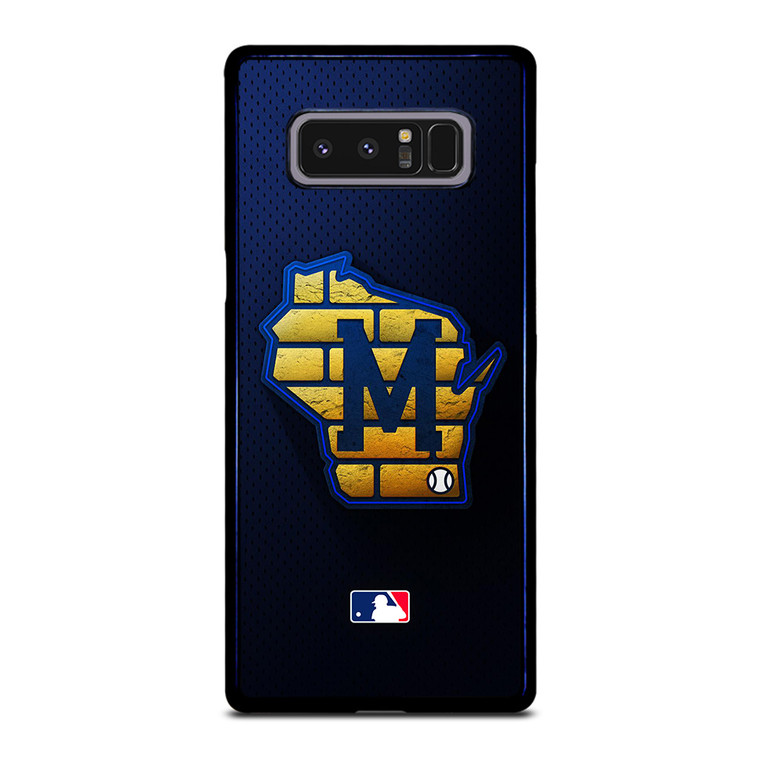 MILWAUKEE BREWERS MLB BASEBALL ICON Samsung Galaxy Note 8 Case Cover
