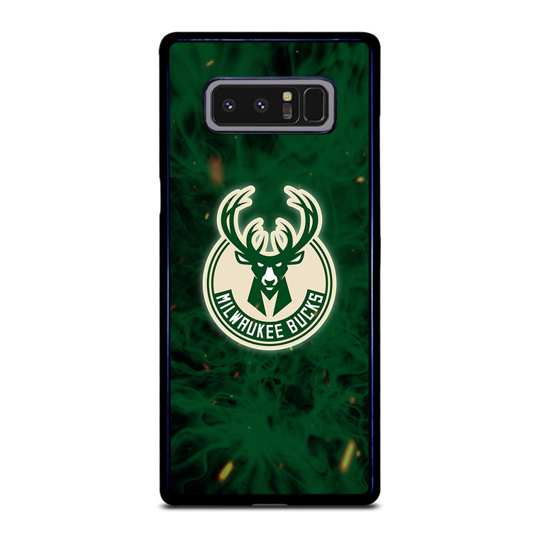 MILWAUKEE BUCKS BASKETBALL NBA FIRE Samsung Galaxy Note 8 Case Cover