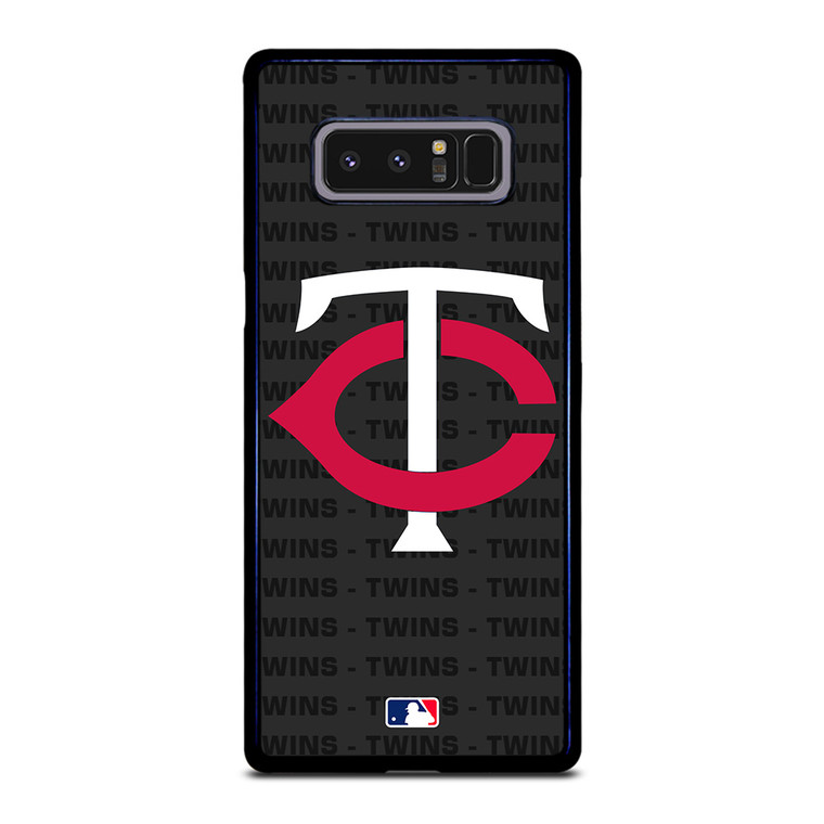 MINNESOTA TWINS BASEBALL BLACK Samsung Galaxy Note 8 Case Cover