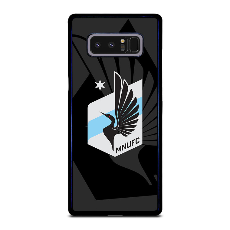 MINNESOTA UNITED FC MLS BLACK Samsung Galaxy Note 8 Case Cover