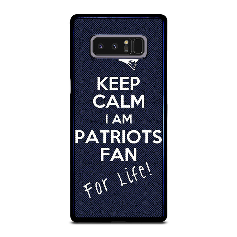 NEW ENGLAND PATRIOTS NFL FOOTBALL FANS 4 Samsung Galaxy Note 8 Case Cover