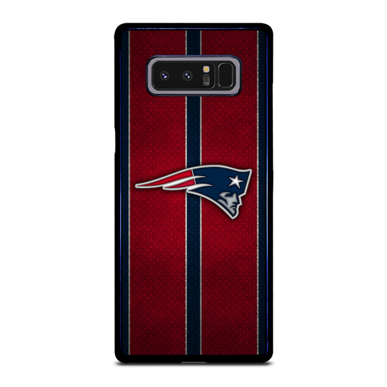 NEW ENGLAND PATRIOTS NFL METAL STRIPE Samsung Galaxy Note 8 Case Cover