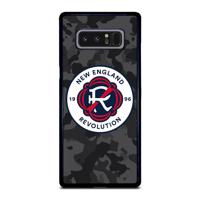 NEW ENGLAND REVOLUTION MLS BLACK CAMO Samsung Galaxy Note 8 Case Cover NEW ENGLAND REVOLUTION MLS BLACK CAMO Samsung Galaxy Note 8 Case Cover