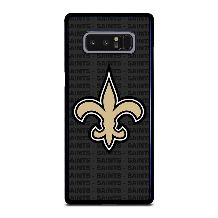 NEW ORLEANS SAINTS FOOTBALL TEXT Samsung Galaxy Note 8 Case Cover