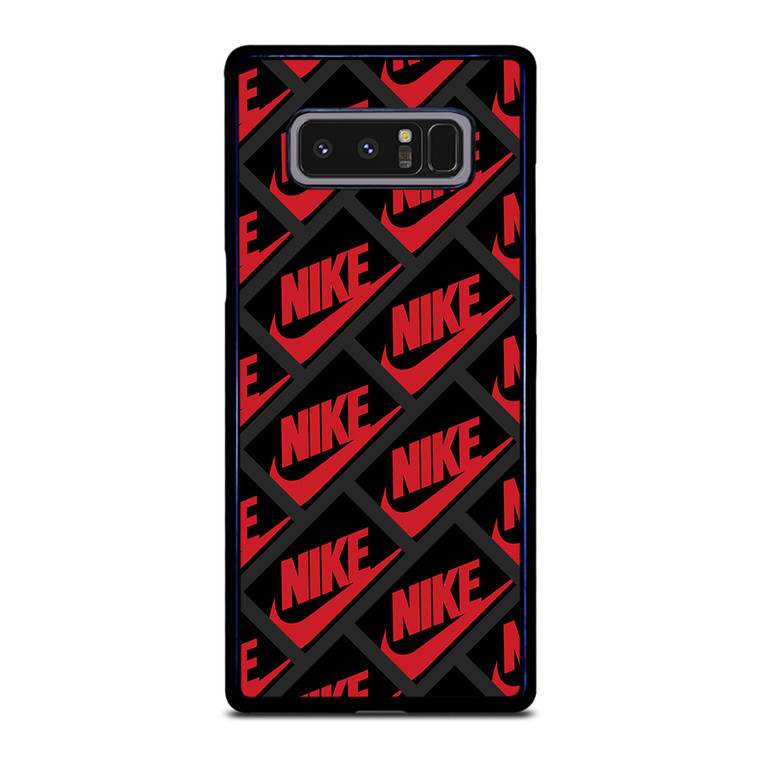 NIKE BOX BLACK PATTERN Samsung Galaxy Note 8 Case Cover
