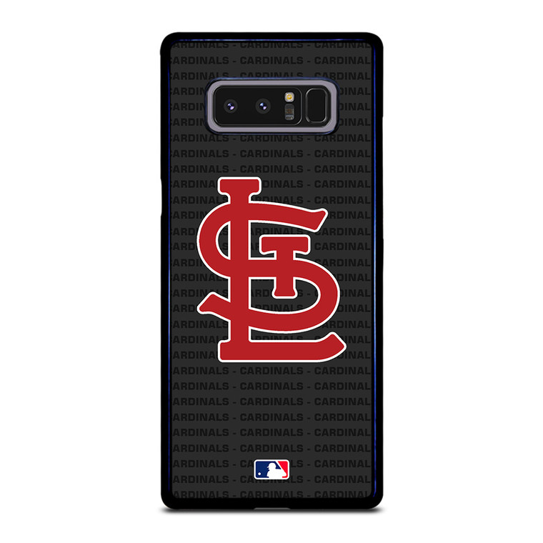 SAINT LOUIS CARDINALS BASEBALL BLACK Samsung Galaxy Note 8 Case Cover