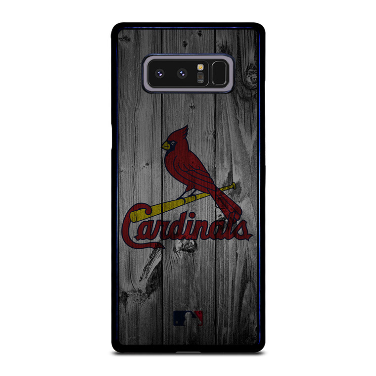 SAINT LOUIS CARDINALS BASEBALL MLB WOOD LOGO Samsung Galaxy Note 8 Case Cover